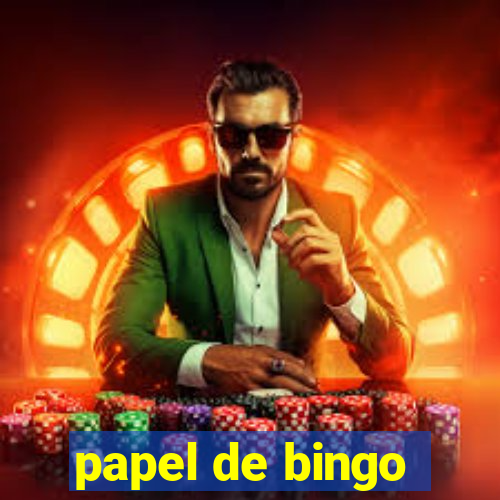 papel de bingo